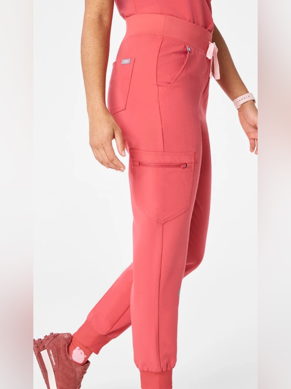 Pulmonary Pink Zamora HW Scrub Pant